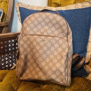 Nine West Sloane Backpack NWT tan